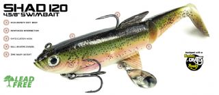 Molix Shad 120 Swimbait - 